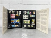 1981 Commemorative Mint Set Stamp Collecting Kit