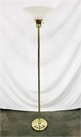 AMH3741 Gold Toned Torchier Floor Lamp
