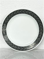 Pyrex Tableware by pyrex Gray Laurel Leaf