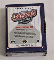 1991 U D Baseball Final Edition set
