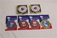 1984 & 90 Olympic Festival Snoopy Patches