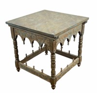RUSTIC MOROCCAN SIDE TABLE