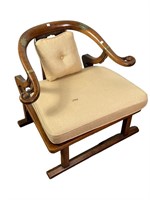 VINTAGE MICHAEL TAYLOR FOR BAKER MING CHAIR