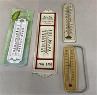 4 thermometers