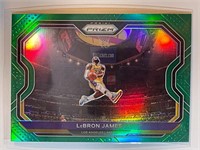 LEBRON JAMES 20-21 GREEN-"THE DUNK CARD"-LAKERS