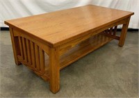 AMH3805 Mission Style Wooden Coffee Table