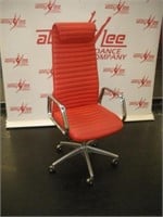 Red Adjustable Office Chair