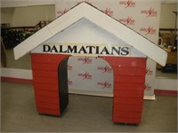 Dalmatians Dog House Stage Prop  85x20x68 inches