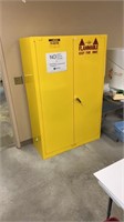 Metal flammable storage cabinet like new