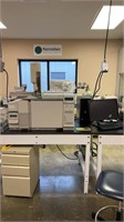 Agilent 6890 Series GC system with added 7683