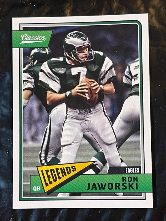 RON JAWORSKI 2018 CLASSIC RED BACK /299