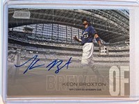 KEON BROXTON AUTO 2018 STADIUM CLUB