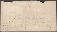 Emory, VA Stampless Cover with red "Emory Nov 30