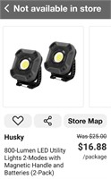 Husky 800 - Lumen Led Utility Light 2-Modes