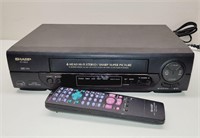 SHARP VC-H800 4-Head VCR VHS Player w/ Remote
