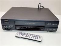 JVC HR-A61U 4-Head VCR VHS Player w/ Univ Remote