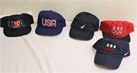 New Olympic Baseball Hats Lot