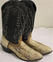 Vintage Leather Boots Size 12 D