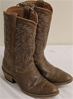 Vintage Leather Boots Size 11 D