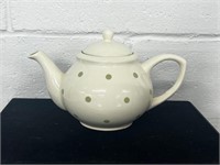 TERRAMOTO San Francisco Polka Dots Ceramic Teapot