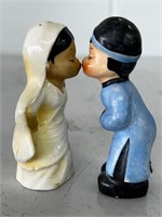 Napco Chinese Kissing Boy And Girl Salt & Pepper