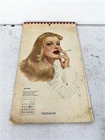 Vintage Vargas Calendar PIN-UPS