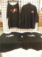 (4) ALDC Shirts Worn by Abby Lee