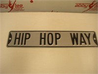 Hip Hop Way Metal Sign from Dance Studio Den