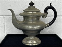 C 1850  English Pewter Teapot, James Dixon & Sons