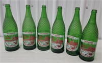 6 Binghamton soda bottles - Prague - nice