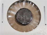 Ancient Roman Coin Struck With a Cross