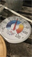 Clocks/thermometer