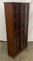 AMH3832 Glass Cabinet For DVD's/ CD's