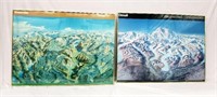 AMH3739 Two Berann Prints Of Yosemite/ Denali