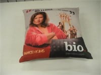 Dance Mom's BIO Pillow  14x14 inches