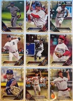#3-LOT OF 9 2016 TOPPS UPDATE GOLD /2016