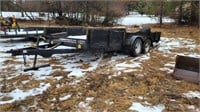 1998 H&H 18' Tilt Bed Trailer