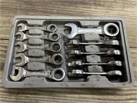 Metric Gear Wrench Set