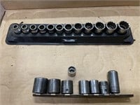 Snap On Metric and Standard Sockets