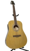 Silvertone SD200 PK 40" acoustic guitar. Needs