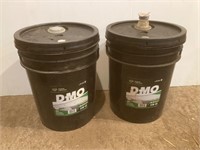 2 pails DMO 15-40. 1 unopened.1 less than 1/4 full