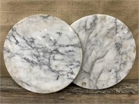 2 12” pieces of marble - I think they were