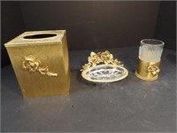 24 K Gold Vanity Items