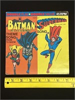 1966 Batman Superman Theme Songs Record