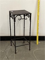 Wood & Metal Plant Stand