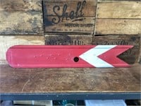 Semaphore Signal Arm Red/White - 143cm long