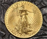 1999 U. S.  Gold Eagle 1/2 Oz Coin