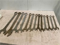 Standard wrenches. 15/16 to 1 3/4