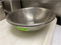 STAINLESS STEEL 12" MIXING BOWL