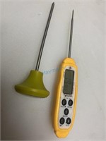 PAIR OF POCKET THERMOMETERS